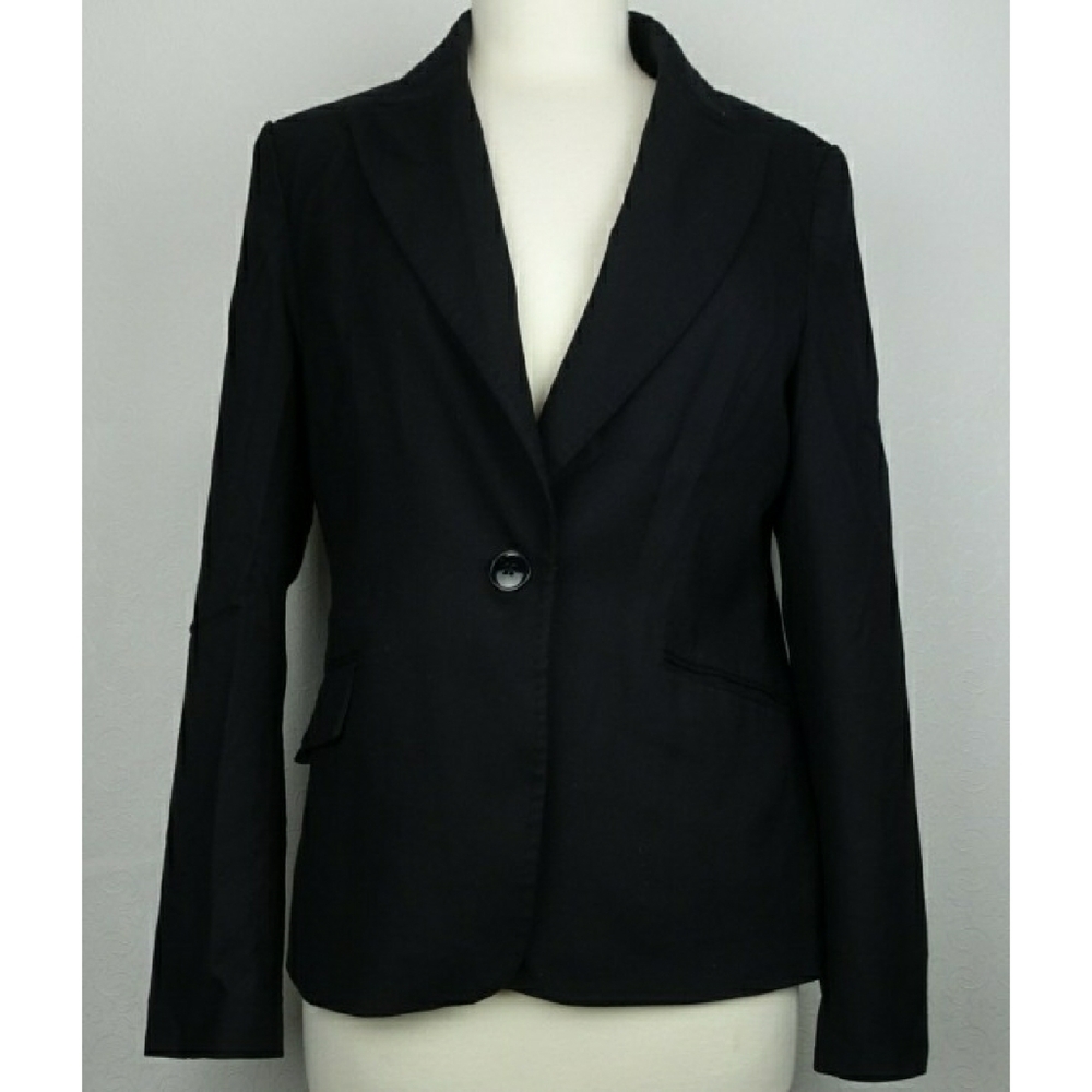 H&M black BLAZER size 12 - Picture 1 of 11